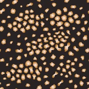Seamless pattern with golden spots 스톡 일러스트