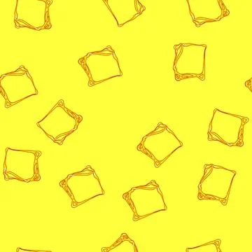 Seamless pattern gooey slime frame cartoon vector Stock Illustration