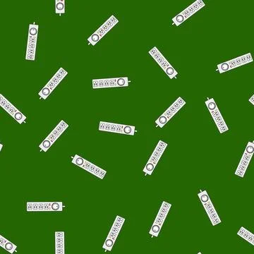Seamless pattern google power strip smart cartoon vector イラスト素材