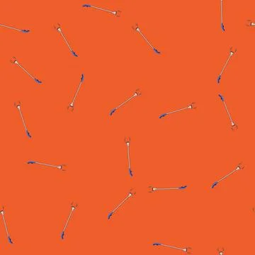 Seamless pattern grab grabber tool cartoon vector Stock Illustration