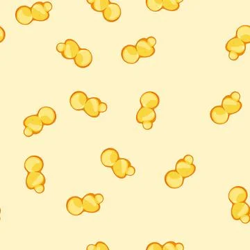 Seamless pattern gradient colorful liquid shapes cartoon vector イラスト素材