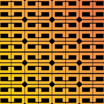 Seamless pattern with gradient. Vector background. Stock Illustration