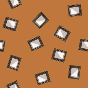 Seamless pattern graduation diploma cartoon vector イラスト素材
