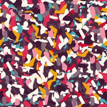 Seamless pattern in graffiti style Stock-Illustration