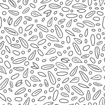Seamless pattern with grains. Stock Illustration