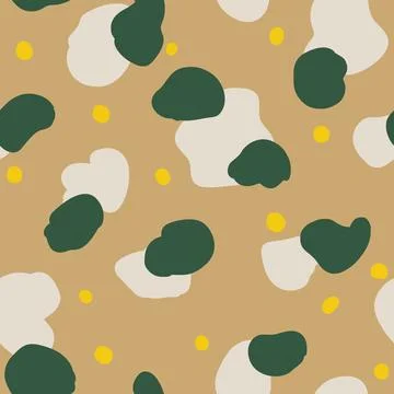 Seamless pattern with graphic abstract geometric shapes. Stock Illustration