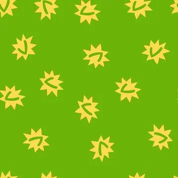 Seamless pattern graphic check mark cartoon vector Illustrazione stock