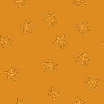 Seamless pattern graphic christmas star cartoon vector Stock Illustration