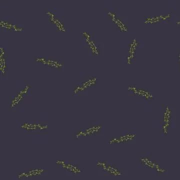Seamless pattern graphic olive border divider cartoon vector Stock Illustration