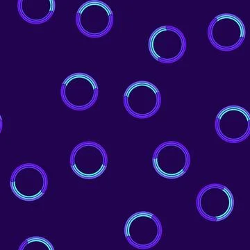 Seamless pattern graphic progress bar round cartoon vector Stock Illustration