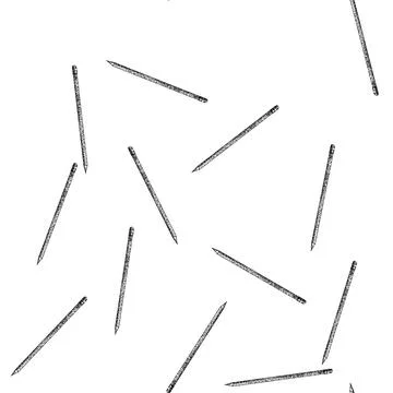 Seamless pattern graphite pencil sketch hand drawn Illustration