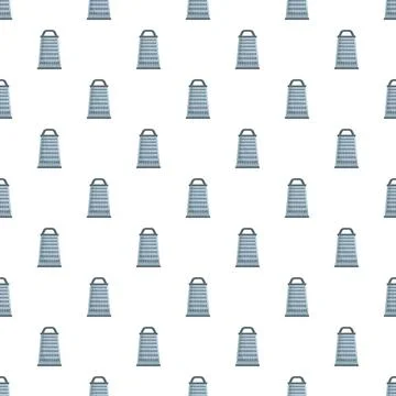 Seamless pattern grater kitchen tool background Stock Illustration