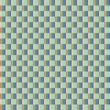Seamless pattern. gray and light green checkered checkered cells Stock Illustration