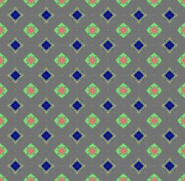 Seamless pattern gray blue Stock Illustration