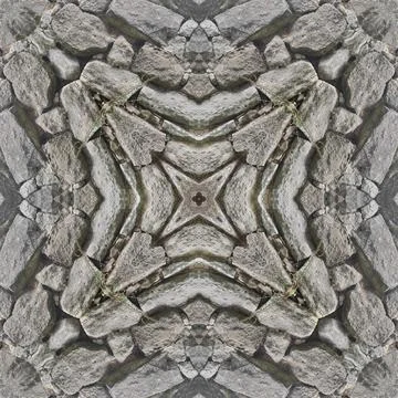 Seamless pattern of gray mineral. Texture of gray natural rock and stone. M.. Stock Illustration