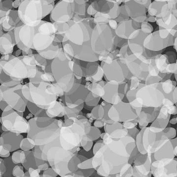 Seamless pattern of gray transparent clouds background Illustrazione stock