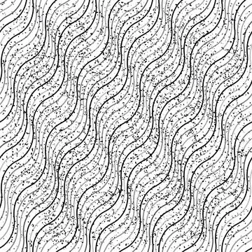 Seamless pattern with gray wavy lines 5850 스톡 일러스트