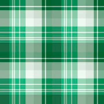 Seamless pattern in great cold green colors for plaid, fabric, textile, 스톡 일러스트