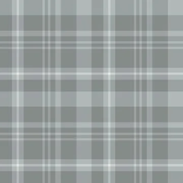 Seamless pattern in great cold grey colors for plaid, fabric, textile, Illustrazione stock