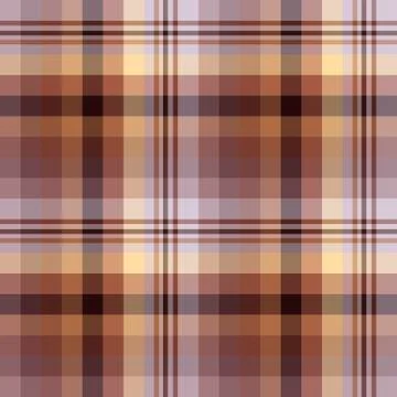 Seamless pattern in great creative light and dark brown and light yellow Illustrazione stock