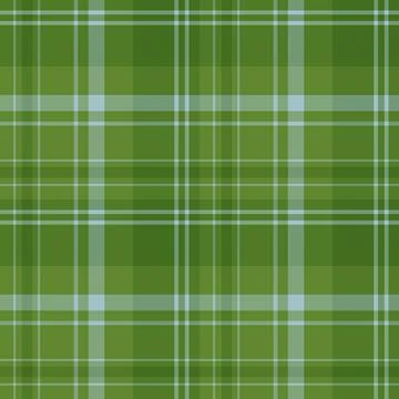 Seamless pattern in green and cold light blue colors for plaid, fabric, 스톡 일러스트