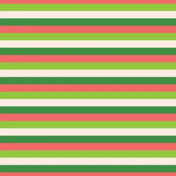 Seamless pattern with green and pink stripes Stock Illustration
