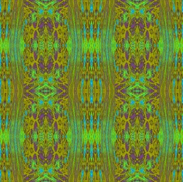 Seamless pattern green brown Stock Illustration