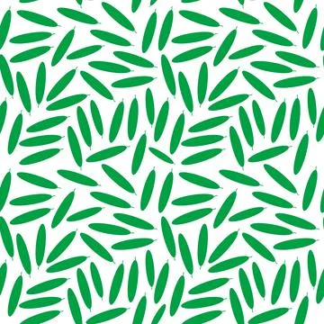 Seamless pattern with green cucumbers, isolated on white background trend of  Stock Illustration