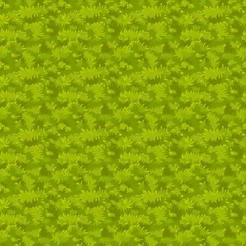 Seamless pattern green grass, lawn or soccer field. Stock Illustration