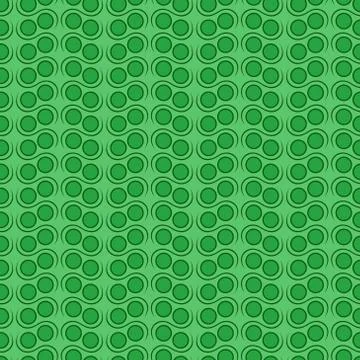 Seamless pattern in green hues Stock Illustration