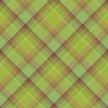 Seamless pattern in green moss and forest colors for plaid, fabric, textile, Stock Illustration