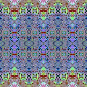 Seamless pattern green multicolored Stock Illustration