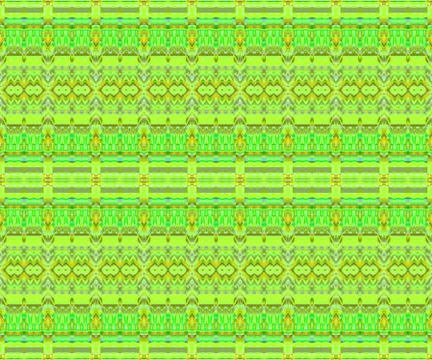 Seamless pattern green orange Stock Illustration