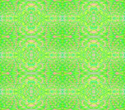 Seamless pattern green pink Stock Illustration