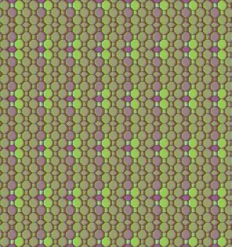 Seamless pattern green purple Stock Illustration