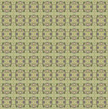 Seamless pattern green purple Stock Illustration