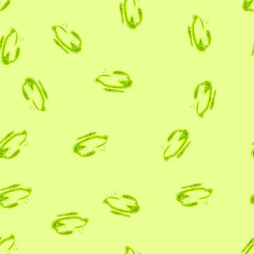 Seamless pattern green toxic puddle symbolizing chemical spill and pollution Stock Illustration