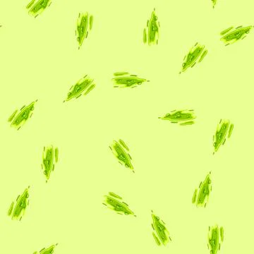 Seamless pattern green toxic slime puddle spreading on white Stock Illustration