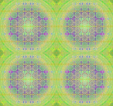 Seamless pattern green violet purple Stock Illustration