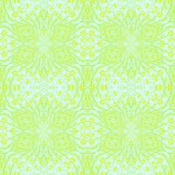Seamless pattern green yellow Stock Illustration