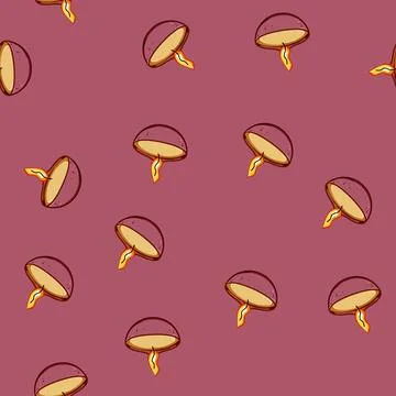 Seamless pattern greeting diwali lamp cartoon vector Illustrazione stock