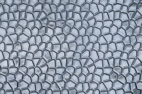 Seamless pattern of grey cobblestone background Stock Illustration