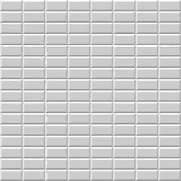 Seamless pattern with grey rectangular tiles Illustrazione stock