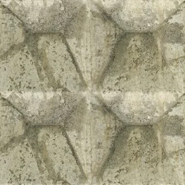 Seamless pattern of grey volumetric texture made by casting wall ready for .. Stock Photos