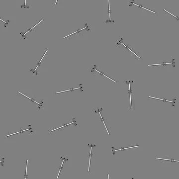 Seamless pattern grid electric pylon cartoon vector 스톡 일러스트