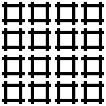 Seamless pattern with grid of squares. Lattice pattern. Stock Illustration