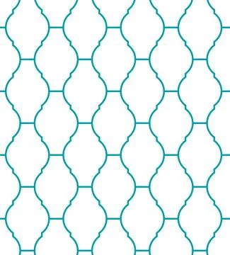 Seamless pattern grid tile blue lines vector 스톡 일러스트