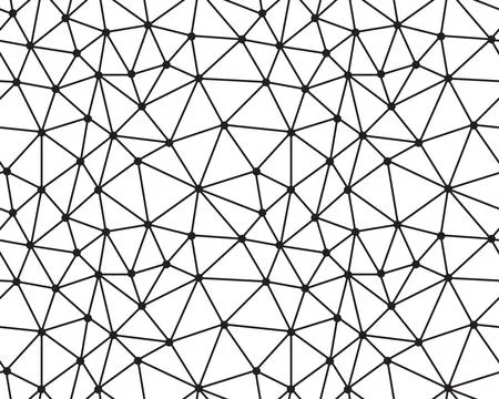 Seamless pattern from grid of triangles Illustrazione stock