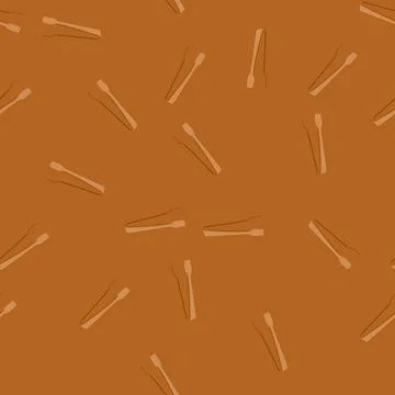 Seamless pattern grip sugar cube tongs cartoon vector Illustrazione stock
