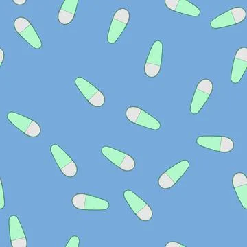 Seamless pattern grooming nail file cartoon vector Stock Illustration